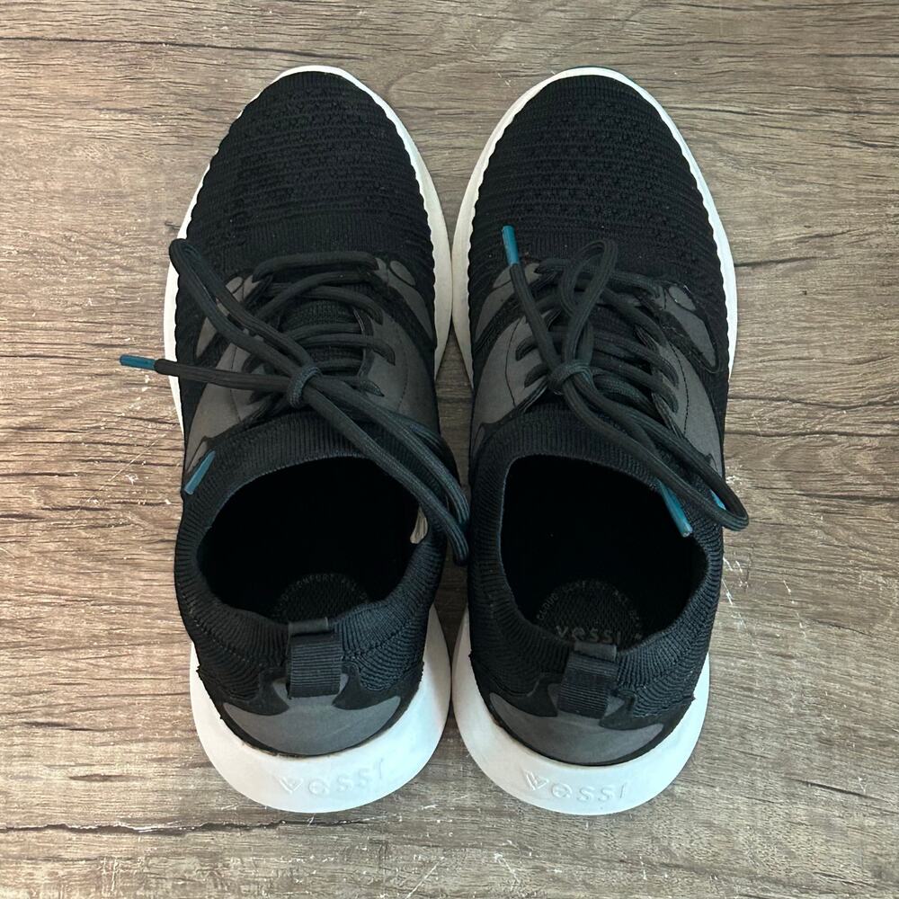 Vessi Everyday 2.0 Women’s Athletic Shoes Sneakers Size 6 Black - Picture 7 of 8